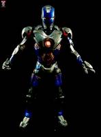 Iron Man 2 Movie Mk IV Stealth Variant Concept (Marvel Legends) Custom Action Figure