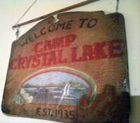 Custom Lifesize Camp Crystal Lake Sign (Friday the 13th) Custom Other