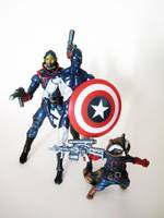 Vance Astro (Marvel Universe) Custom Action Figure