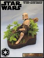 Imperial Trooper in Light Recon Armour (Star Wars) Custom Diorama / Playset