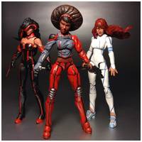 "Heroes for Hire", Misty Knight, Colleen Wing, Tarantula (Marvel Universe) Custom Action Figure