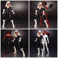 "Heroes for Hire", Misty Knight, Colleen Wing, Tarantula (Marvel Universe) Custom Action Figure