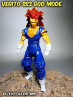 Vegito SSJ 3 God Mode (S.H. Figuarts) Custom Action Figure