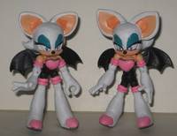 2 Rouge the Bats (Sonic) Custom Action Figure