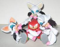 2 Rouge the Bats (Sonic) Custom Action Figure