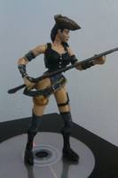 The Graymen , the NEMO Foundation , 1st Mate / Executive Assistant / Cabin (Wolf) Girl , Miss Silvermoon (Pocahontas) (League of Extra-Ordinary Gentleman) Custom Action Figure