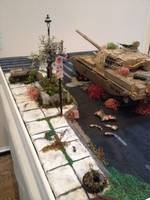 Atlanta Tank Scene - 4 Years Later... (Walking Dead) Custom Diorama / Playset