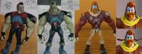 Launchpad Mcquack (Epic Mickey) Custom Action Figure