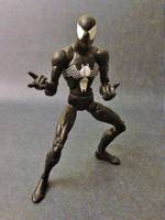 Super-Poseable Symbiote Suit Spider-Man (Spider-Man) Custom Action Figure