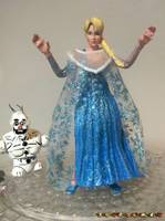 Disney Frozen Elsa and Olaf Redesigned(Aka Swolaf) (Marvel Legends) Custom Action Figure
