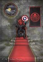 Red Skull's Throne (Marvel) Custom Diorama / Playset