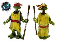 TMNT Adventures Stump Wrestling Donatello (Teenage Mutant Ninja Turtles) Custom Action Figure