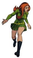 LILITH CLAY JUPITER Teen Titans East Member (DC Universe) Custom Action Figure