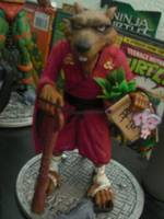 Master Splinter Cartoon Style with Mini TMNT ARCADE GAME! (Teenage Mutant Ninja Turtles) Custom Action Figure