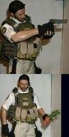1:6 "Lost in Nightmares" Chris Redfield BSAA (Resident Evil) Custom Action Figure