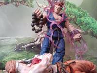 Street Fighter.. Master Goutetsu, Young Gouken,Gouki (Akuma) (Street Fighter) Custom Action Figure