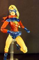 Dark Avengers Ms. Marvel (Marvel Legends) Custom Action Figure