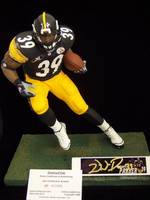 Fast Willie Parker 12 inch autographed (NFL) Custom Action Figure