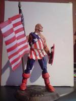 Earth X Catain America (Marvel) Custom Action Figure
