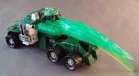 Green Lantern Optimus Prime (Transformers) Custom Action Figure