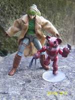 Chell and Adele (Original) Custom Action Figure