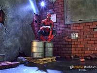 Brick City (Marvel Legends) Custom Diorama / Playset
