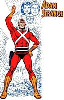 ADAM STRANGE Silver Age JLA Honorary Member (DC Universe) Custom Action Figure