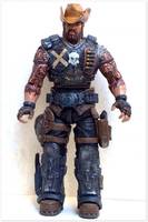 Dizzy Wallin (Gears Of War) Custom Action Figure