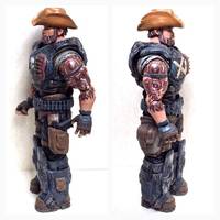 Dizzy Wallin (Gears Of War) Custom Action Figure