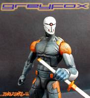 Ninja Cyborg ''Grey Fox'' (Metal Gear Solid) Custom Action Figure