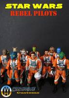 Rebel Pilots (Star Wars) Custom Action Figure