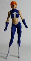 LIGHT LASS Ayla Ranzz Legion of Super-Heroes Threeboot (DC Direct) Custom Action Figure