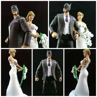 Mr and Mrs Case-Duncan Cake Toppers (Marvel Legends) Custom Action Figure