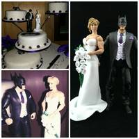 Mr and Mrs Case-Duncan Cake Toppers (Marvel Legends) Custom Action Figure