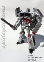 Silver Knight Prime (Transformers - Prime) Custom Action Figure