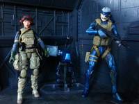 Metal Gear Solid 4 Old Snake & Meryl (Metal Gear Solid) Custom Action Figure