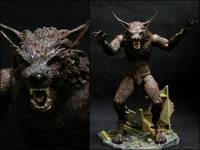 Werewolf (the Howling Movie) (Movie Maniacs) Custom Action Figure