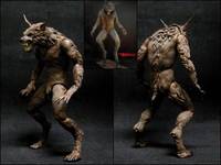 Werewolf (the Howling Movie) (Movie Maniacs) Custom Action Figure
