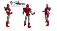 Iron Man Silver Centurion Armor (Iron Man) Custom Action Figure