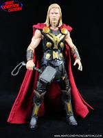 Thor the Dark World (Poseable Cloth Cape) (Marvel Select) Custom Action Figure