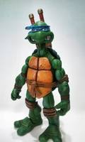Leonardo- Classic Movie/Cartoon Style (Teenage Mutant Ninja Turtles) Custom Action Figure