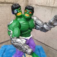 Two Headed Hulk (Marvel) Custom Action Figure
