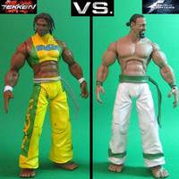 Eddy Gordo (Tekken) Vs. Richard Meyer (FF-KOF) (Tekken) Custom Action Figure