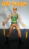 Gold Dragon / Shi Heilong (Dragon Tiger Gate) Custom Action Figure
