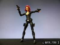 Black Widow (Avengers 2012) for Marvel Select Scale (Marvel Legends) Custom Action Figure