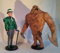 Clayface & the Riddler: Batman the Animated Series (Batman Animated) Custom Statue / Bust