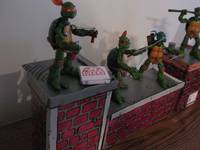 TMNT Rooftop Display (Teenage Mutant Ninja Turtles) Custom Diorama / Playset