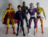 NIGHT GIRL Lydda Jath Legion of Substitute-Heroes Member (DC Direct) Custom Action Figure