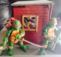 Comic Cover Reprint Building (Teenage Mutant Ninja Turtles) Custom Diorama / Playset