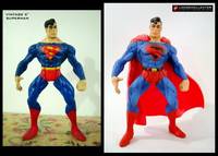 Vintage Kingdom Come Superman (DC Universe) Custom Action Figure
